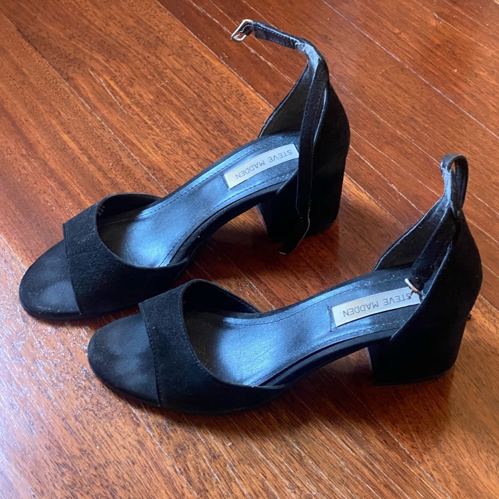 Steve Madden Black Heels